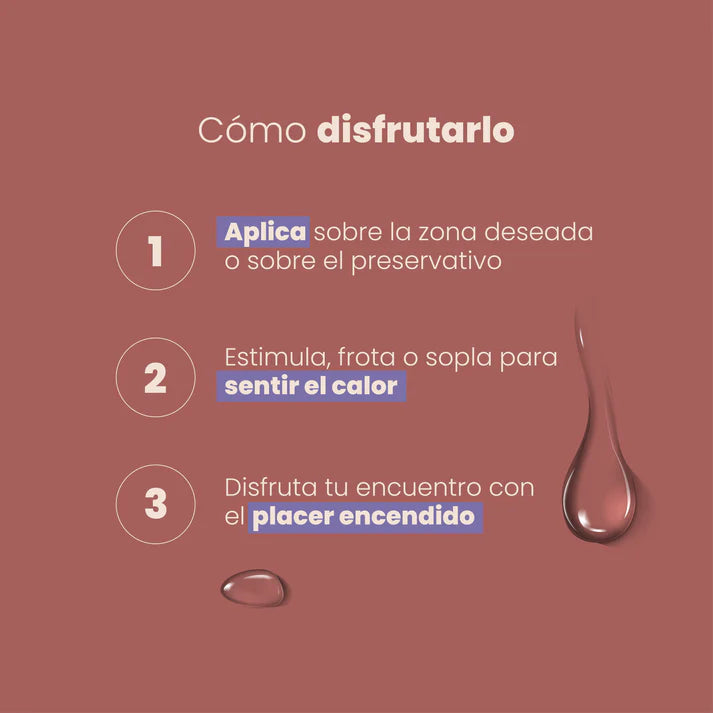 Lubricante Íntimo Cappuccino Sensación Caliente x 30ml Sen Íntimo