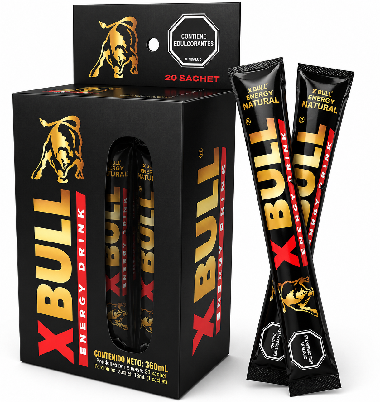 Potenciador Masculino X-Bull Sachet 20ml
