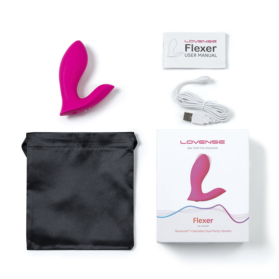 Vibrador De Doble Estimulacion Flexer Lovense