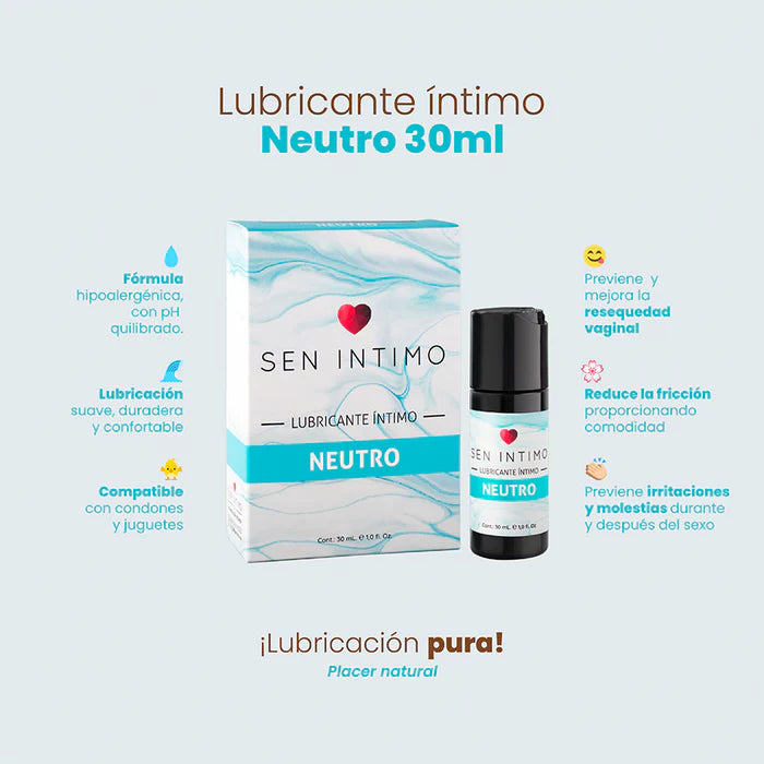 Lubricante Íntimo Neutro Sen Intimo 30Ml
