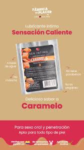 Lubricante Íntimo Caramelo Sen Intimo 7Ml