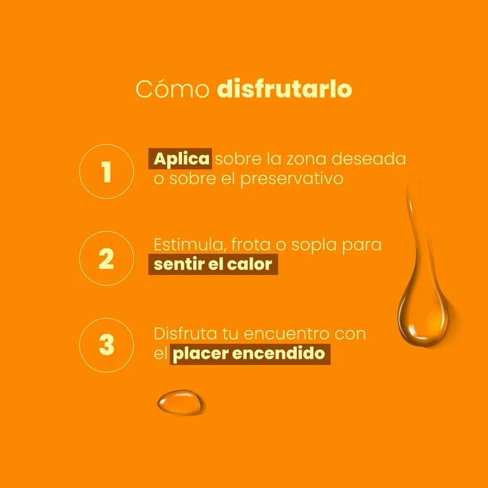 Lubricante Íntimo Caliente Sabor Maracuyá 30 ml – Sen Íntimo