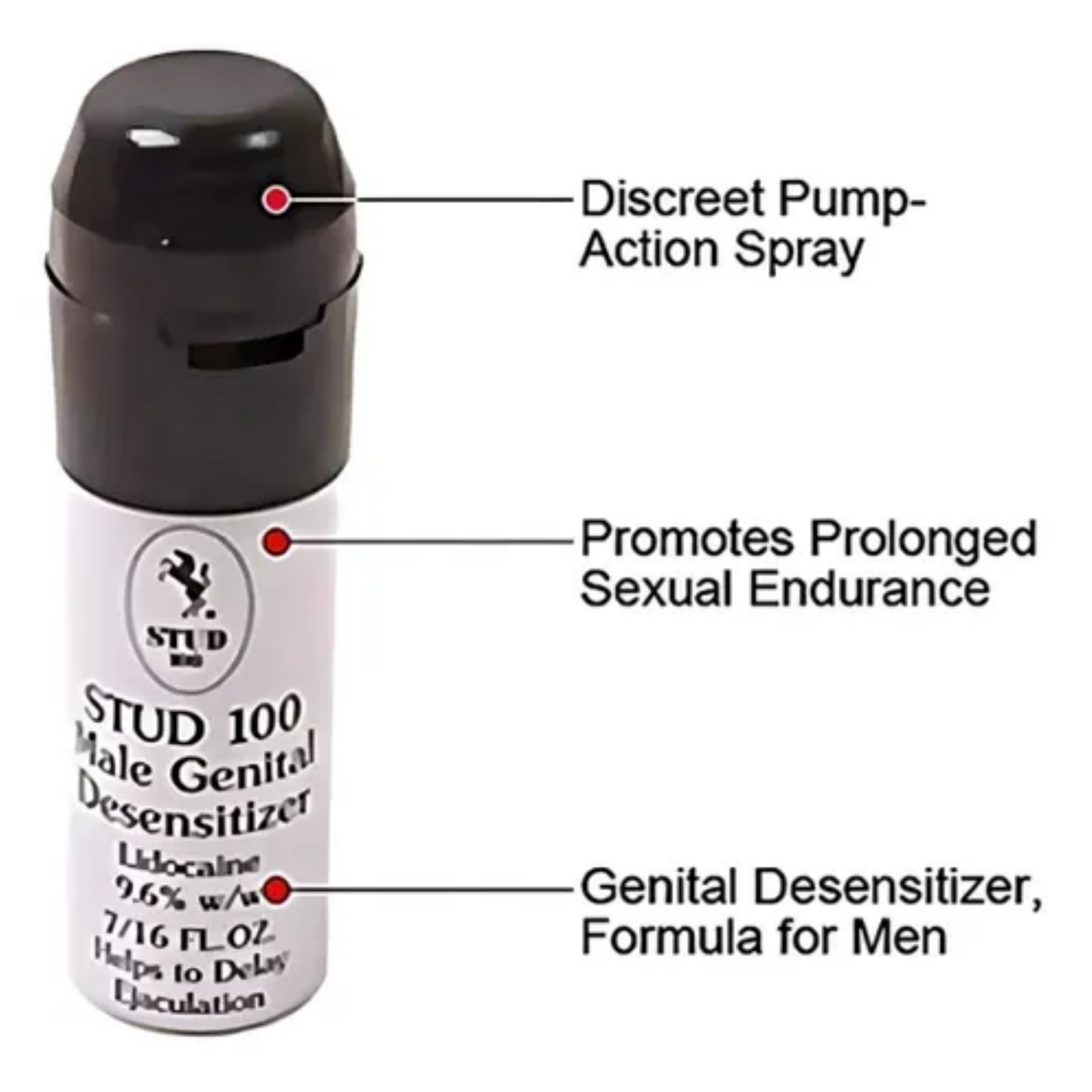 Retardante Masculino Stud 100 13Ml