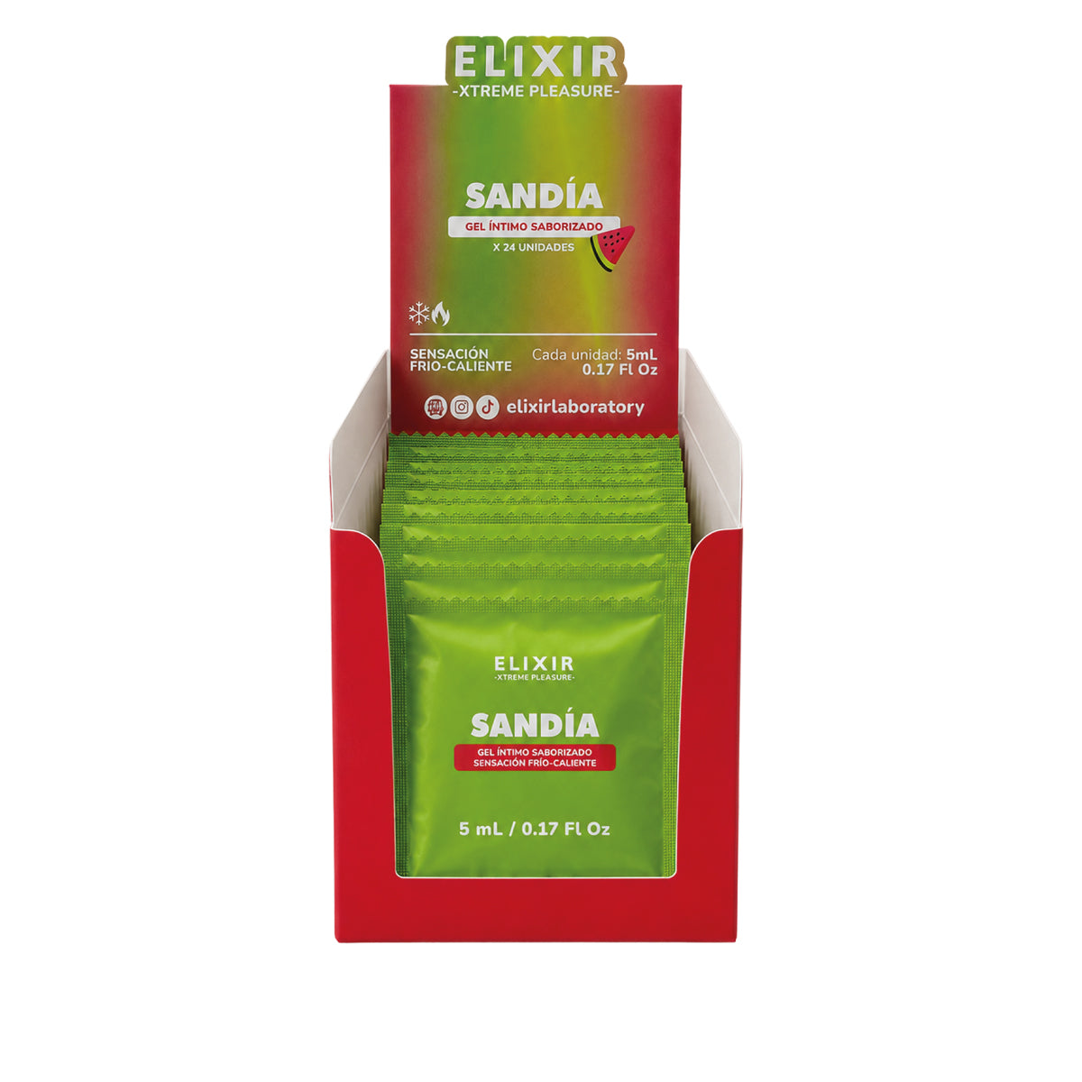 Lubricante Íntimo Saborizado Sandía Elixir