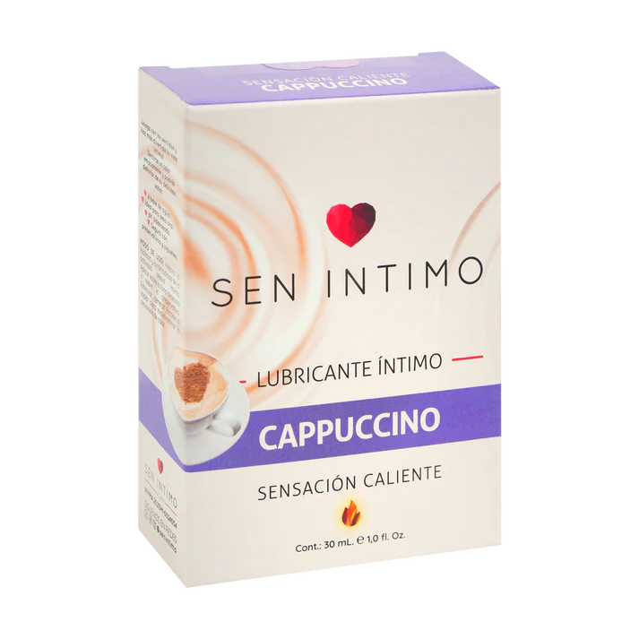 Lubricante Íntimo Cappuccino Sensación Caliente x 30ml Sen Íntimo
