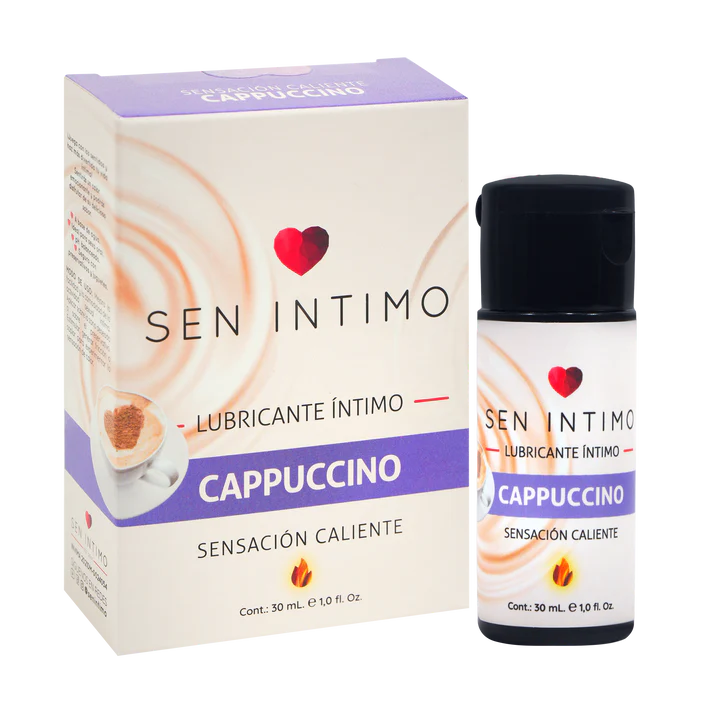Lubricante Íntimo Cappuccino Sensación Caliente x 30ml Sen Íntimo