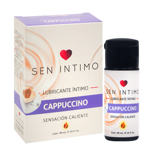 Lubricante Íntimo Cappuccino Sensación Caliente x 30ml Sen Íntimo