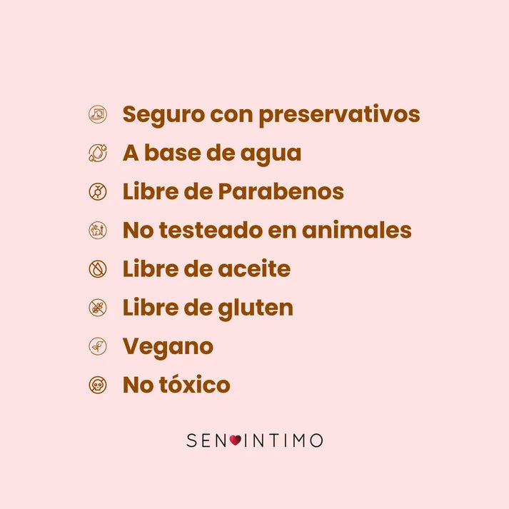 Lubricante Íntimo Caliente con Sabor Tropical 30 ml – Sen Íntimo