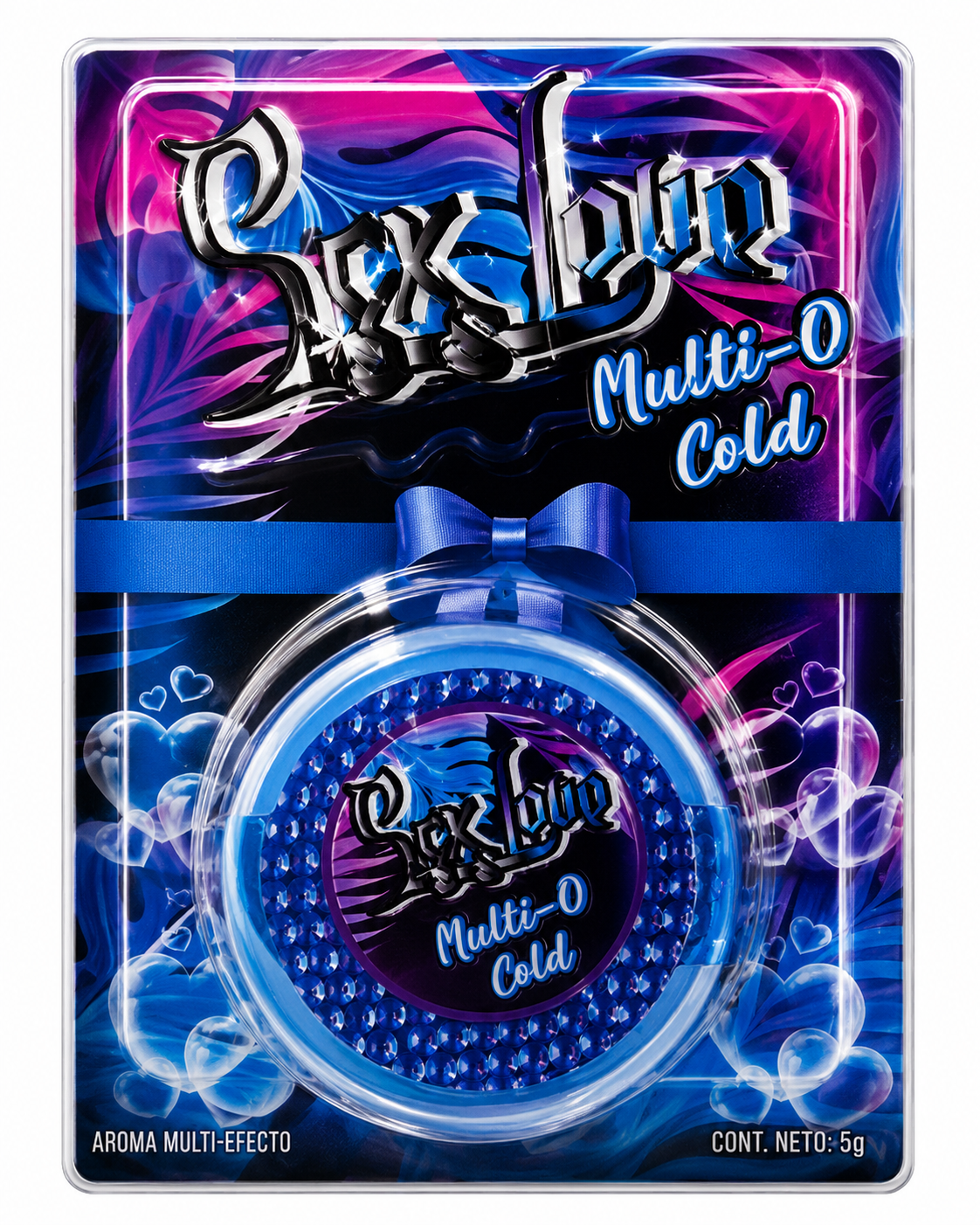 Crema Íntima Multiorgasmo Fría  Sex Love 5Gr