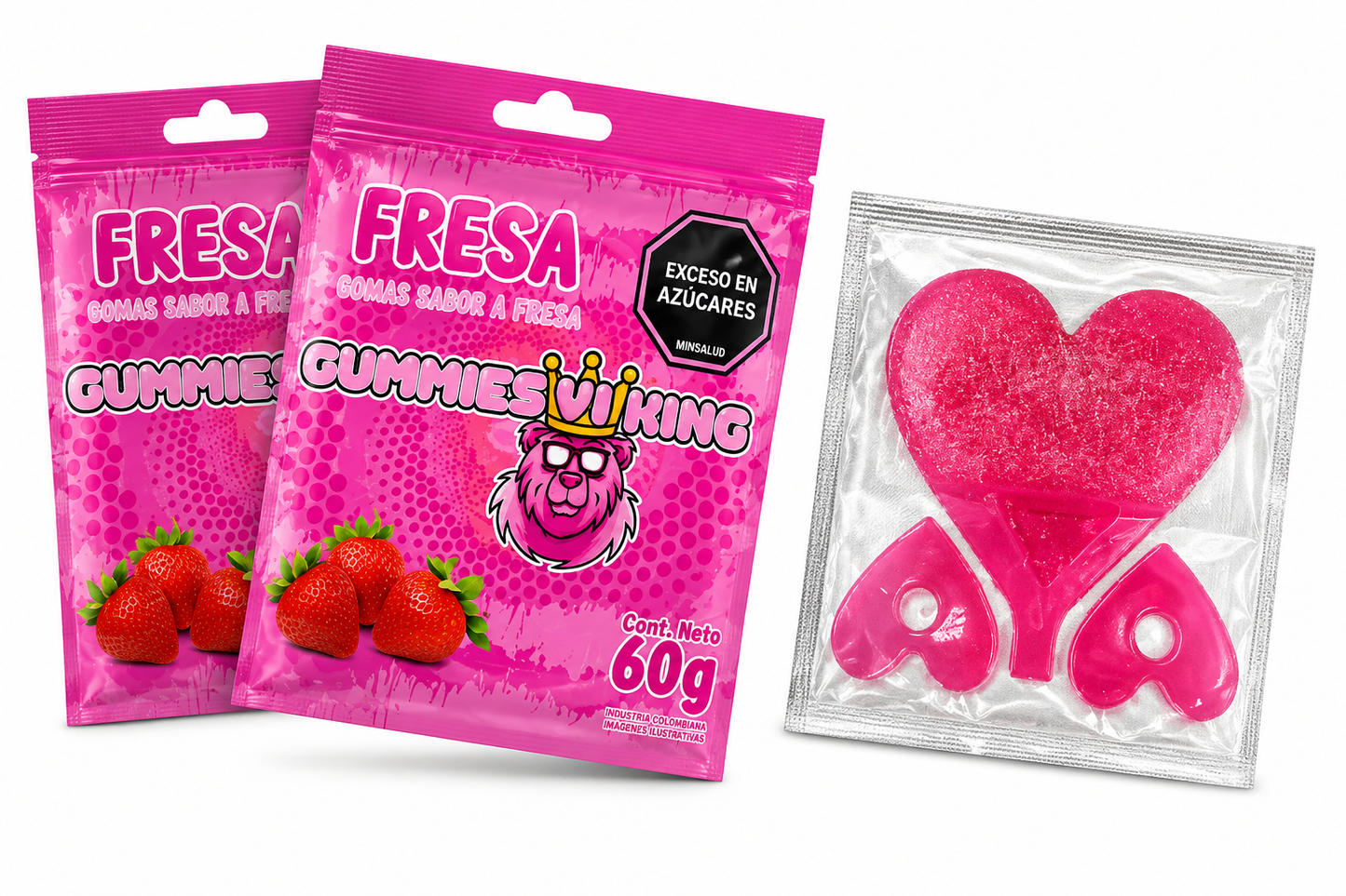 Gummies Vi King Sex Love 60G