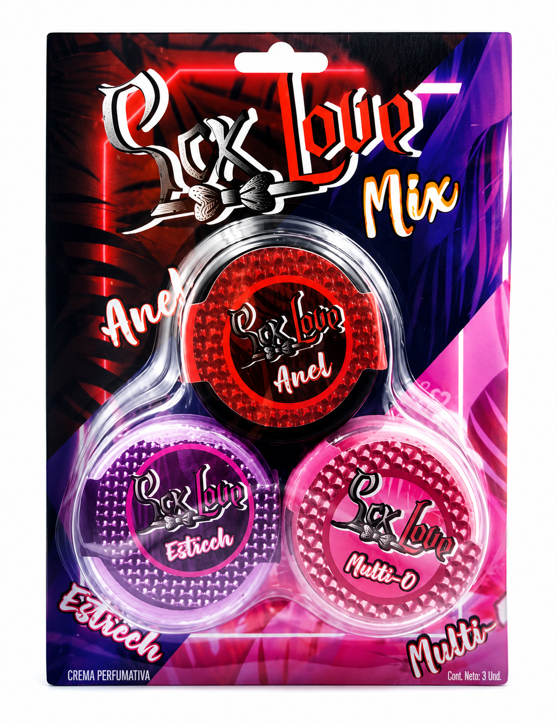 Crema Íntima Mix Sex Sex Love 3 Und