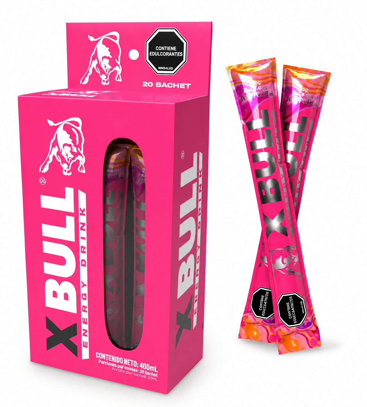 Potenciador Femenino X-Bull Sachet 20ml