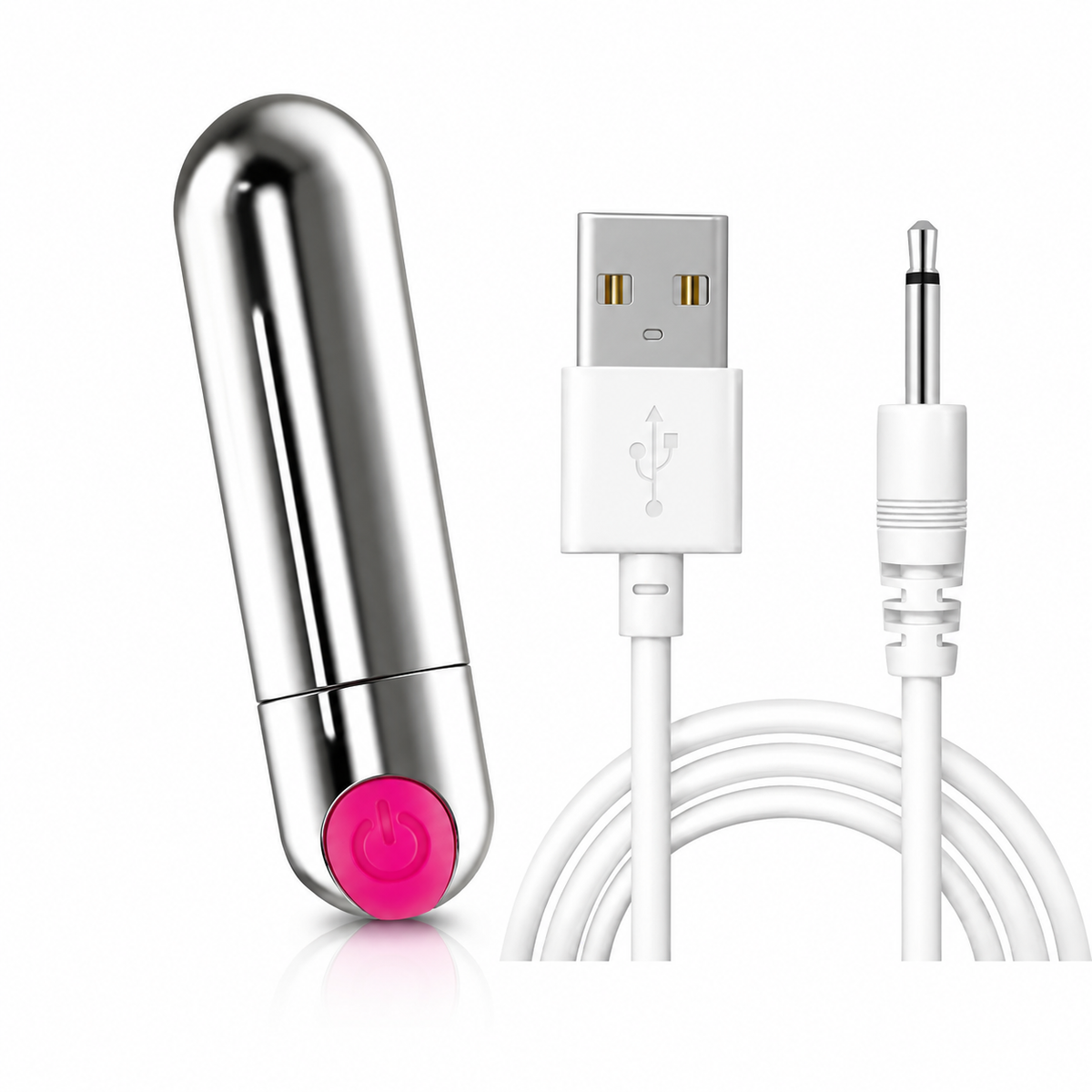 Bala Vibradora Recargable USB