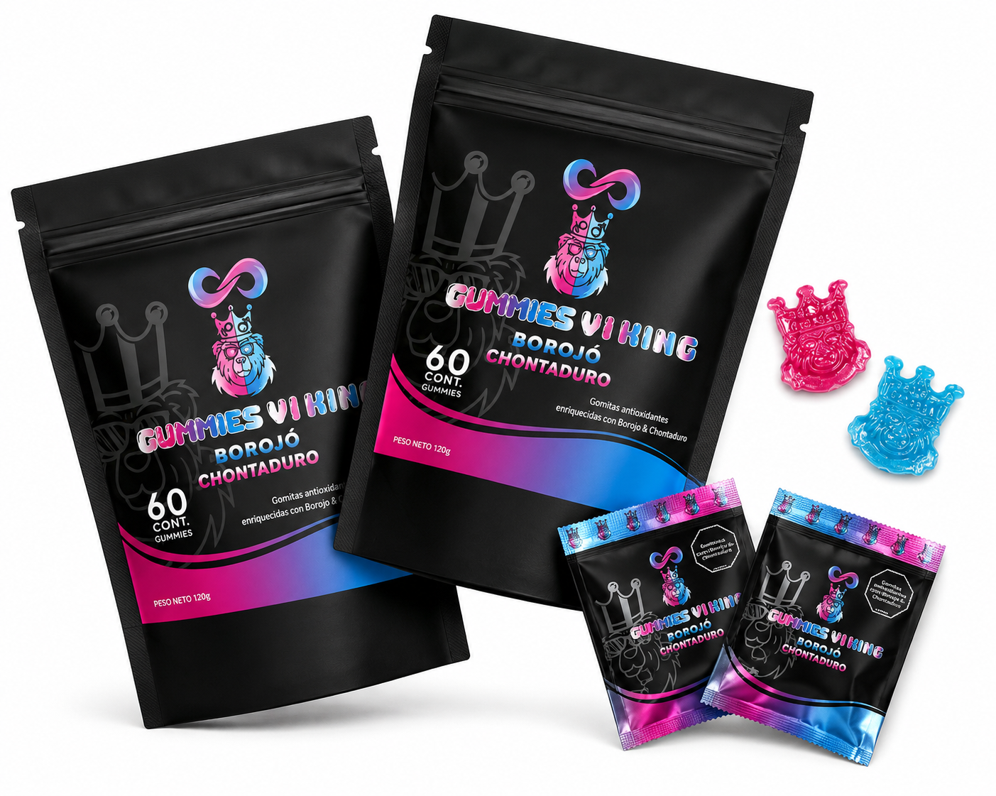 Gummies VI King Potenciadoras