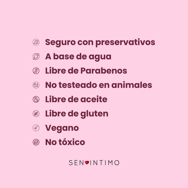 Lubricante Íntimo Caliente con Sabor a Cereza 30 ml – Sen Íntimo