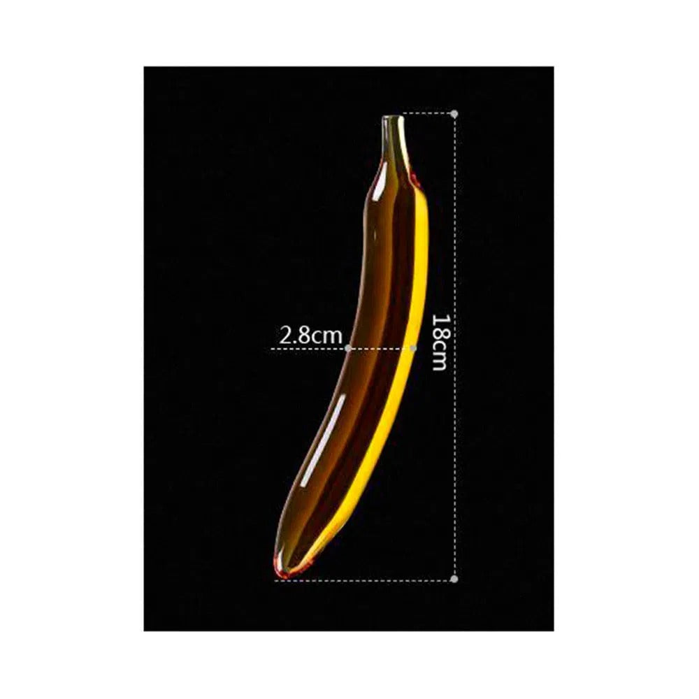 Dildo De Vidrio Banana