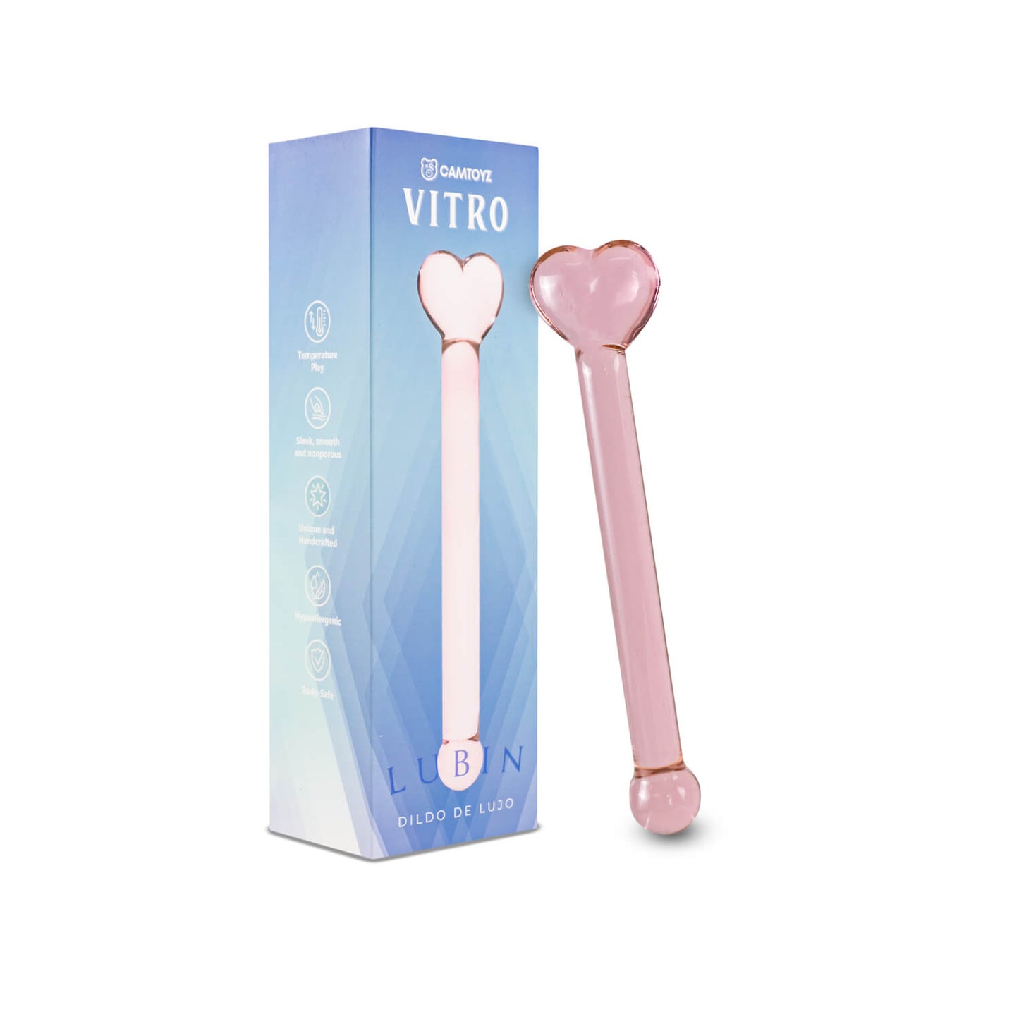 Dildo De Vidrio Lubin 22,5Cm