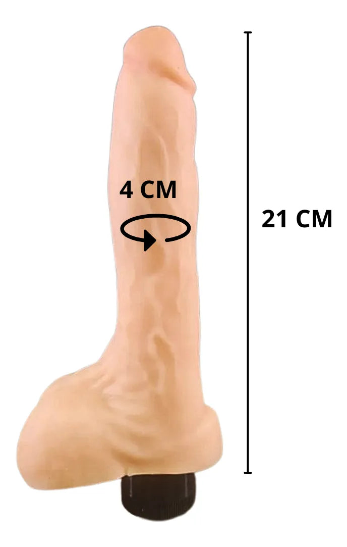 Dildo Vibrador Lure 8.4"