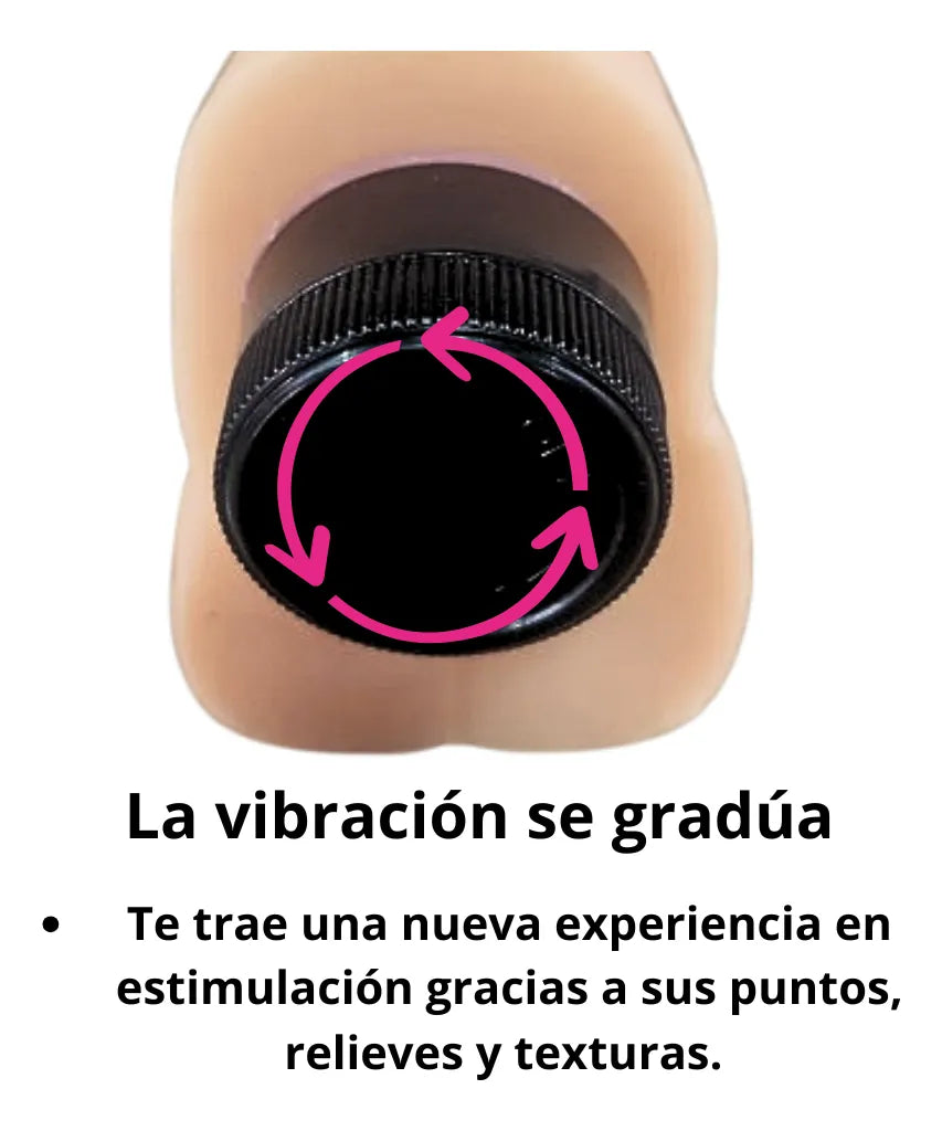 Dildo Vibrador Lure 8.4"