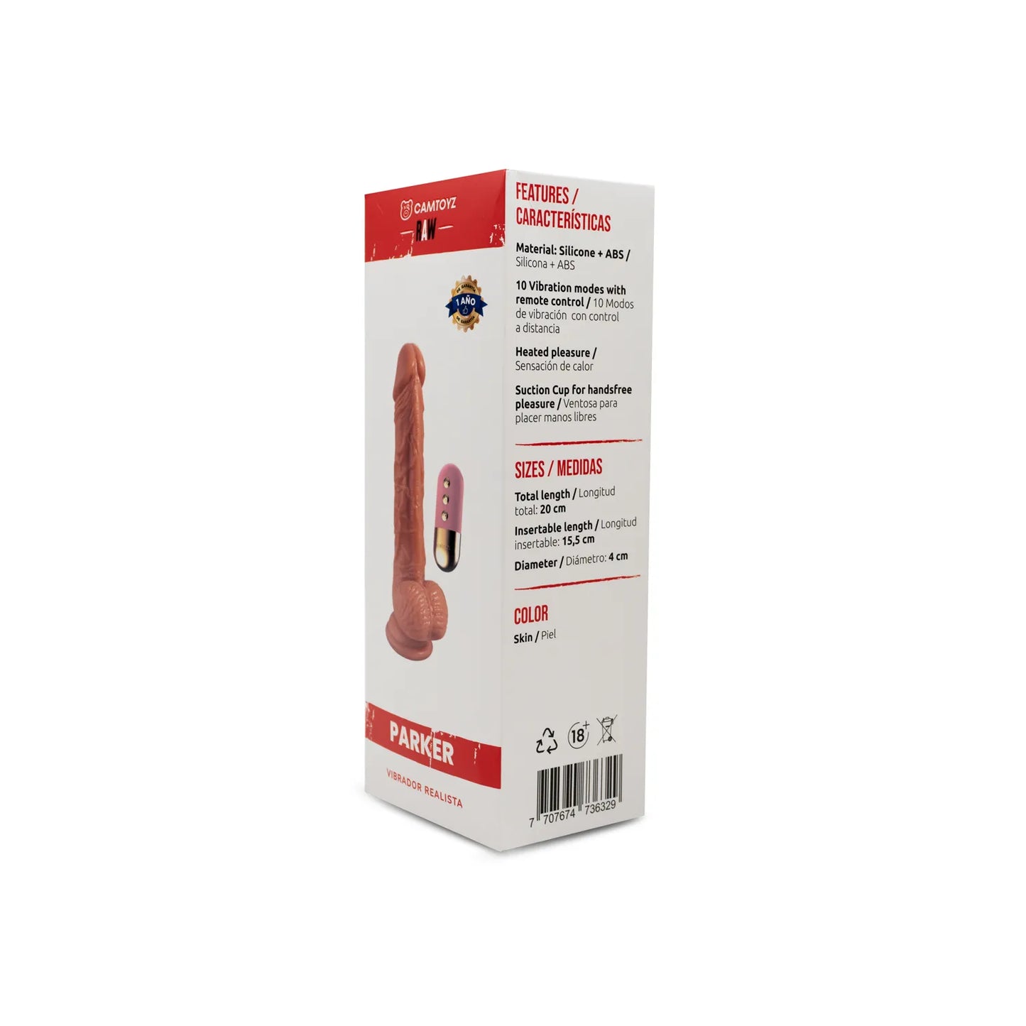 Dildo Vibrador Parker