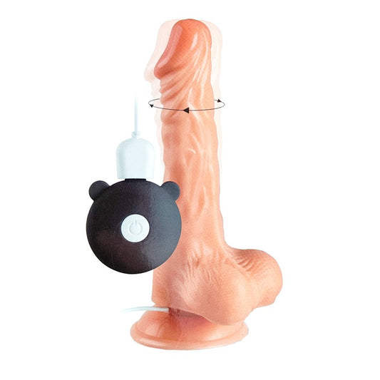 Dildo Vibrador Rotative Oso