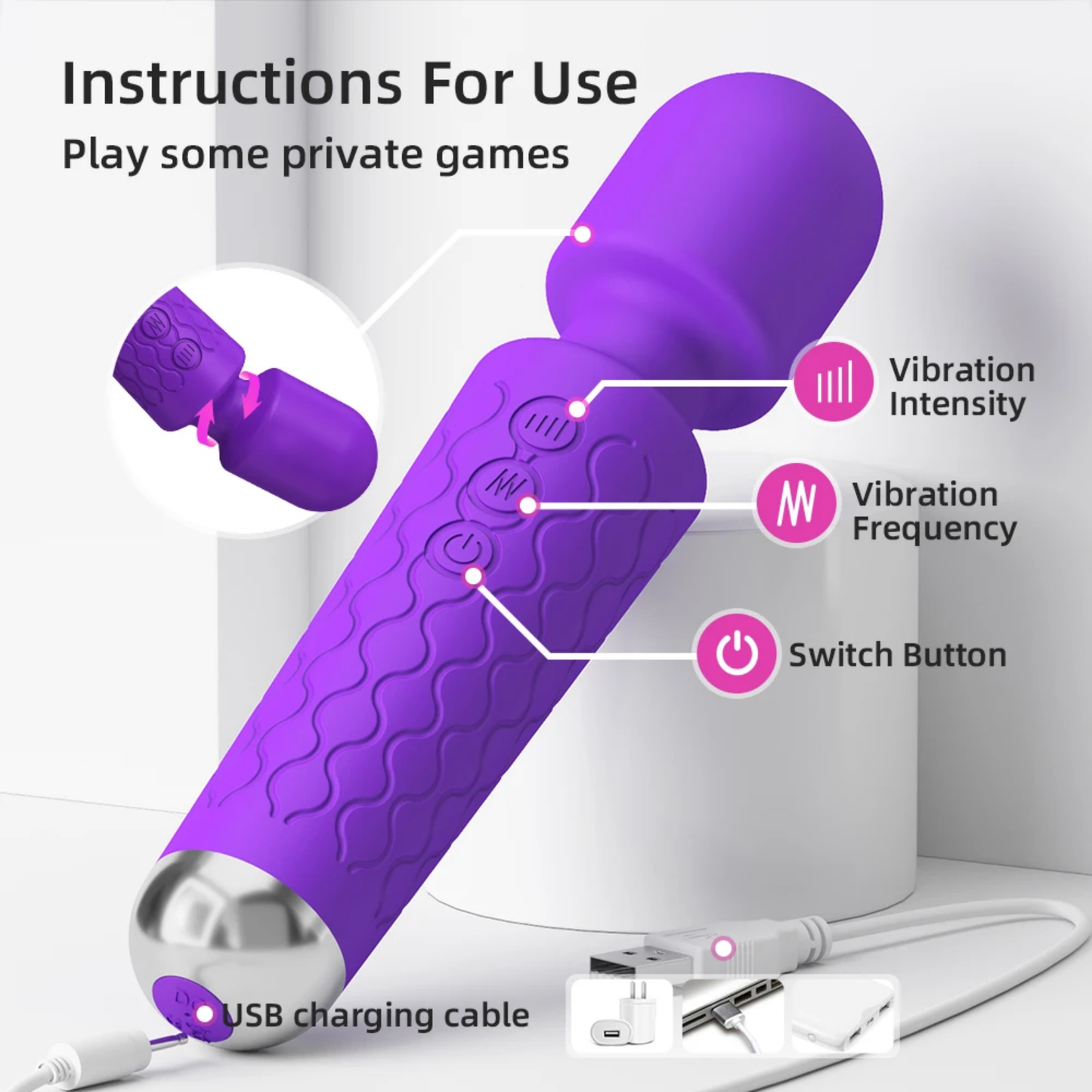 Hitachi Vibrador Magic