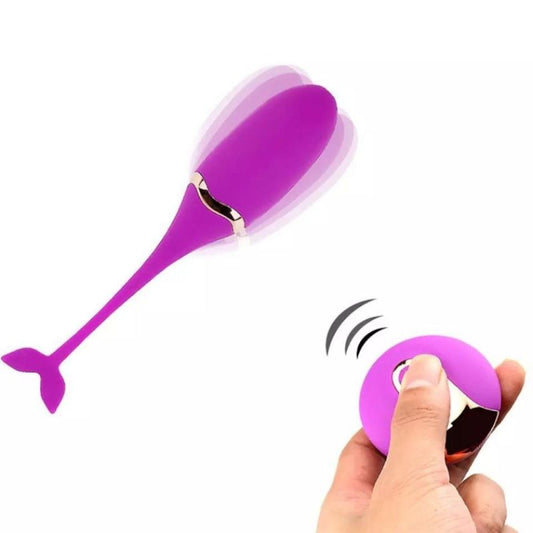 Huevo Vibrador Control Remoto Inalambrico Ballena