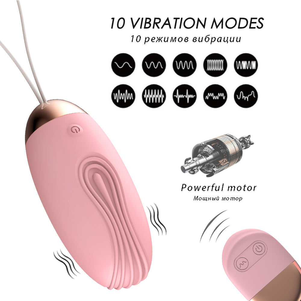 Huevo Vibrador Recargable Inalámbrico Juguete Lilo