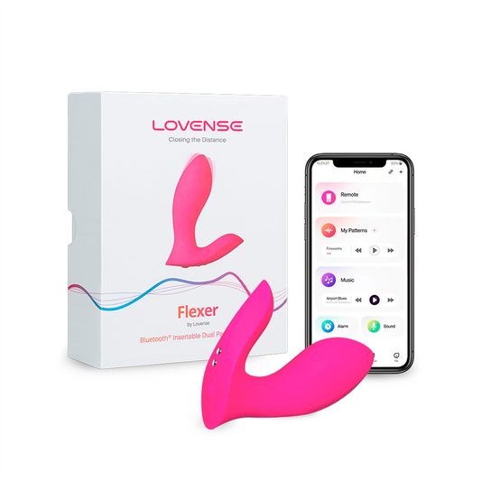 Vibrador De Doble Estimulacion Flexer Lovense