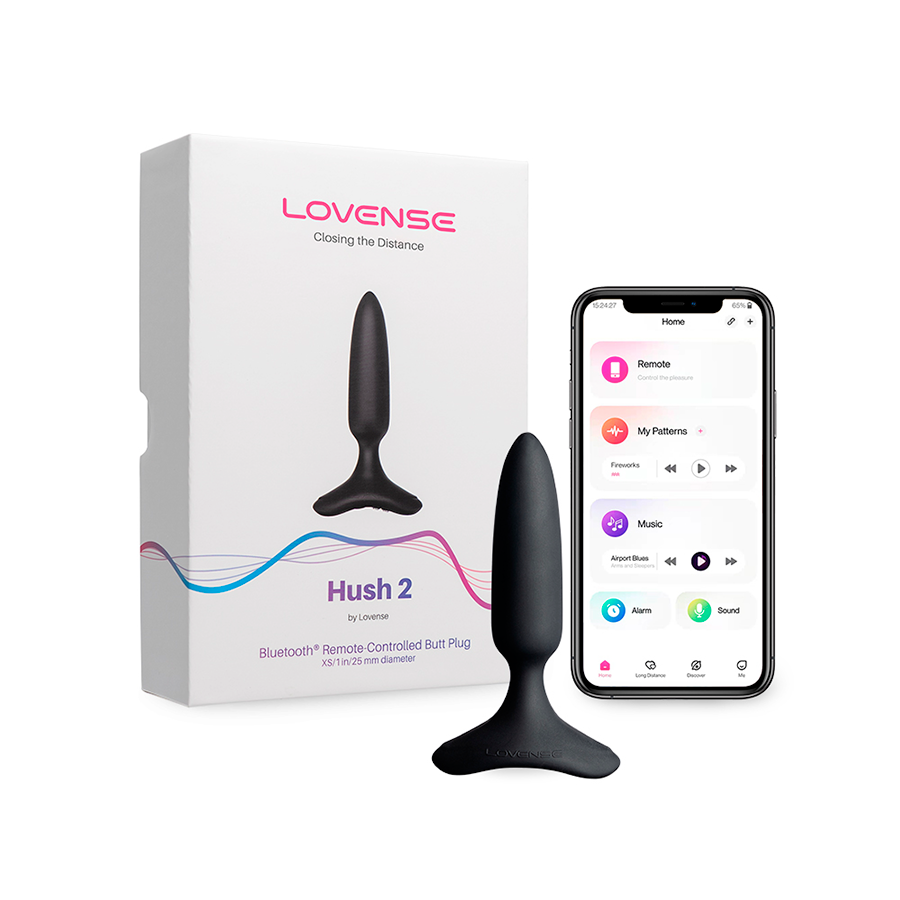 Vibrador Anal Hush 2 Talla Xs Lovense