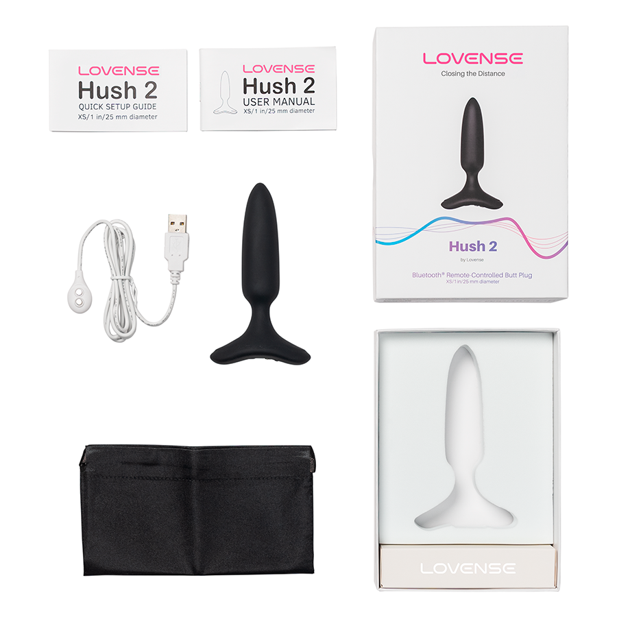 Vibrador Anal Hush 2 Talla Xs Lovense