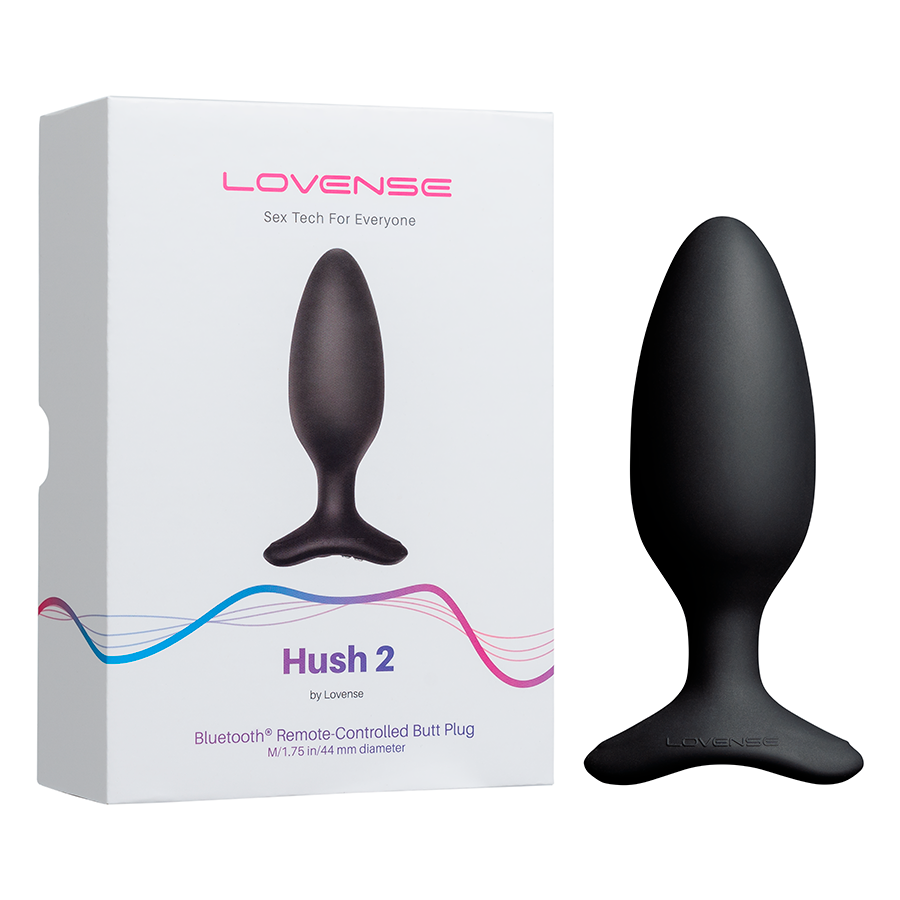 Vibrador Anal Hush 2 Talla M Lovense