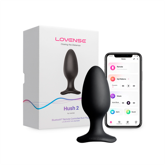 Vibrador Anal Hush 2 Talla L Lovense