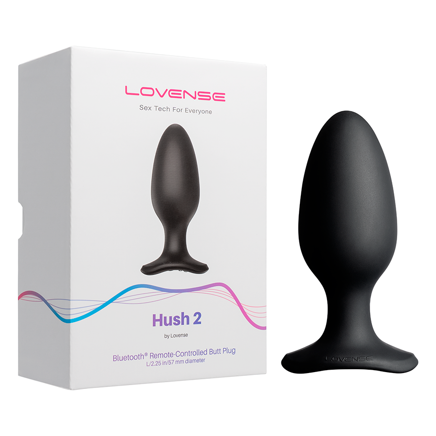 Vibrador Anal Hush 2 Talla L Lovense
