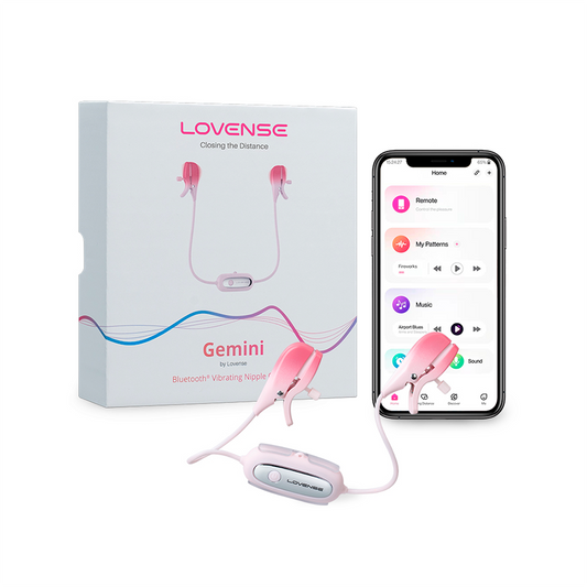 Pinzas Para Pezones Vibradoras Gemini Lovense