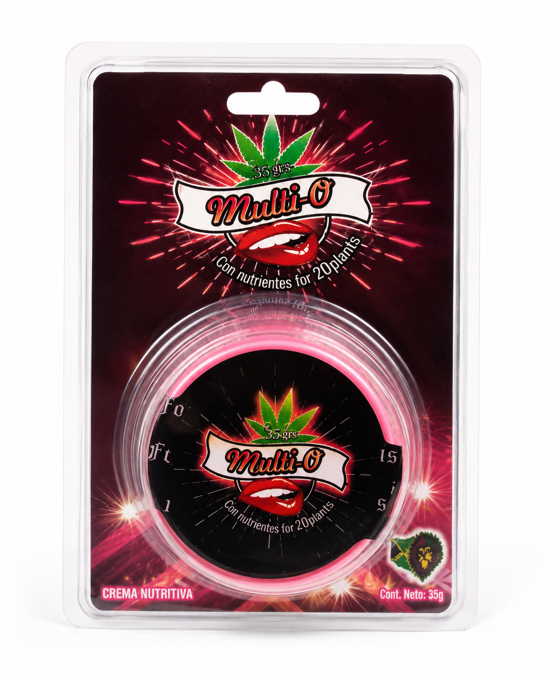 Crema Íntima Multiorgasmo Caliente Cannabis Sex Love 5Gr