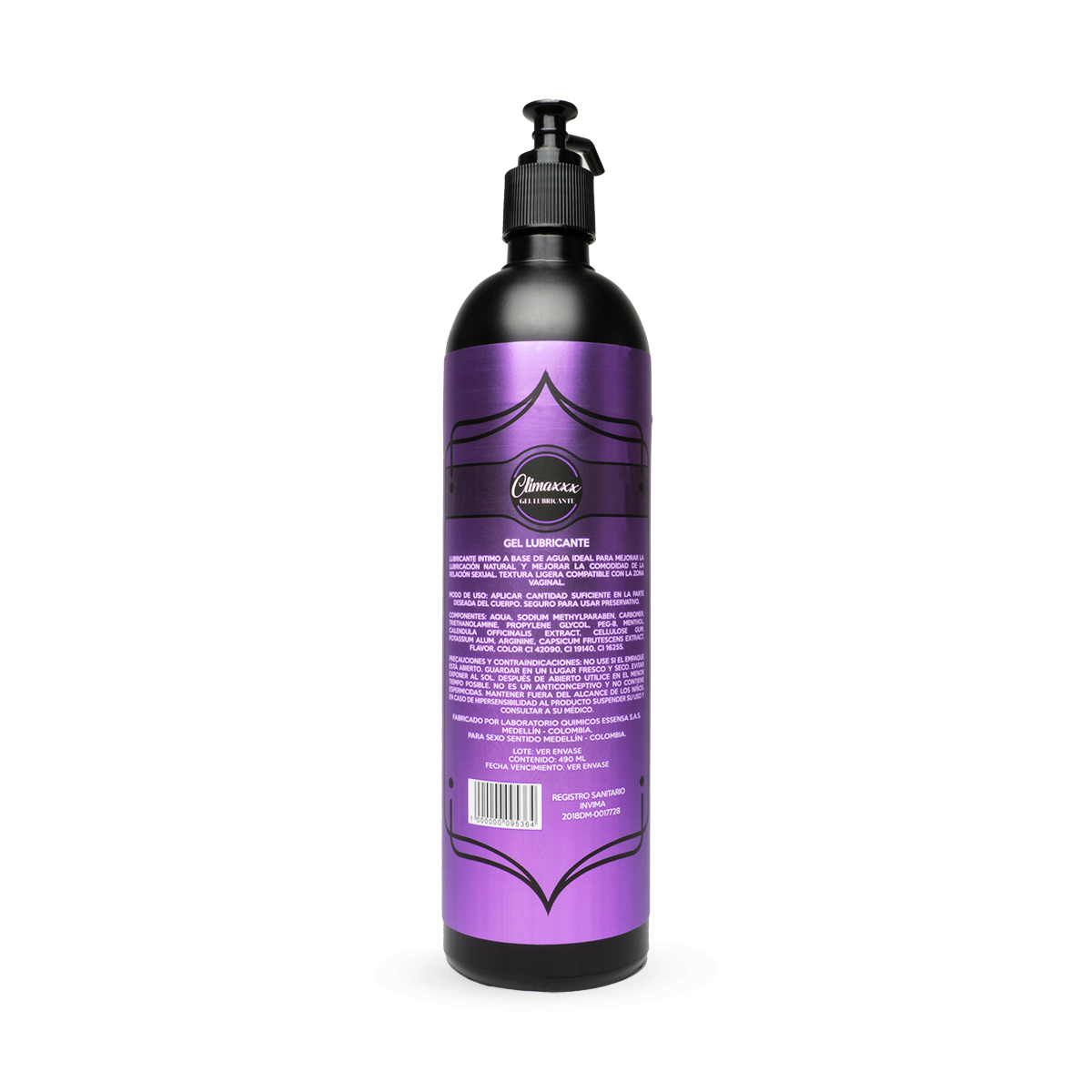 Lubricante Íntimo  Cum Climax Erotic 500Ml