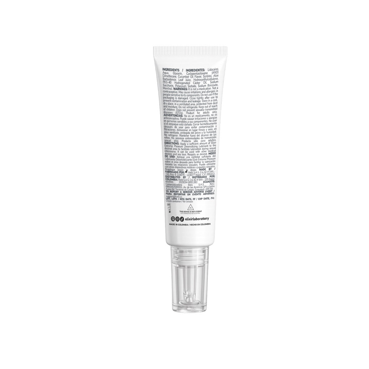 Anesty Elixir Lubricante Anal Desensibilizante 30ml