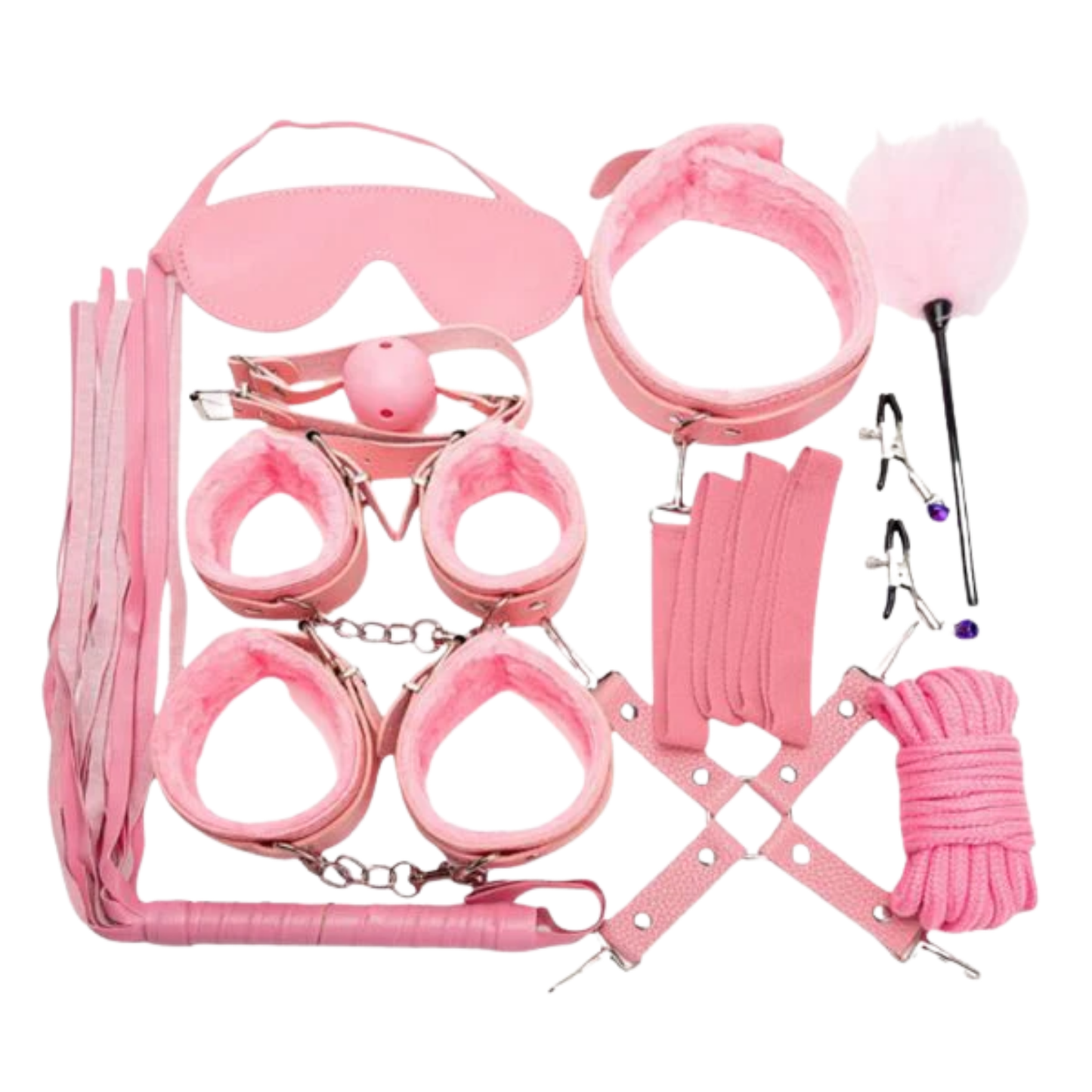 Kit Bondage 10 Piezas Bdsm