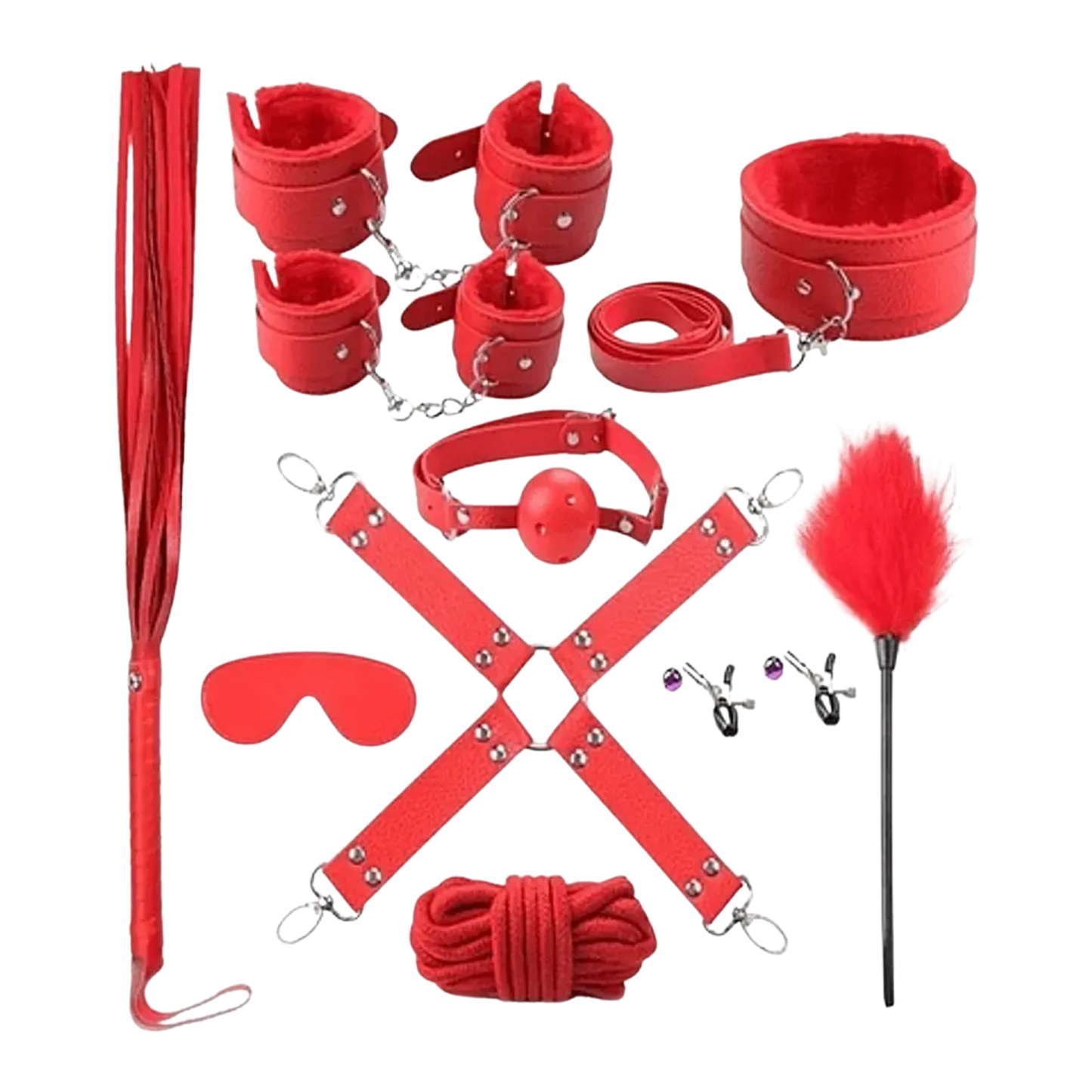 Kit Bondage 10 Piezas Bdsm