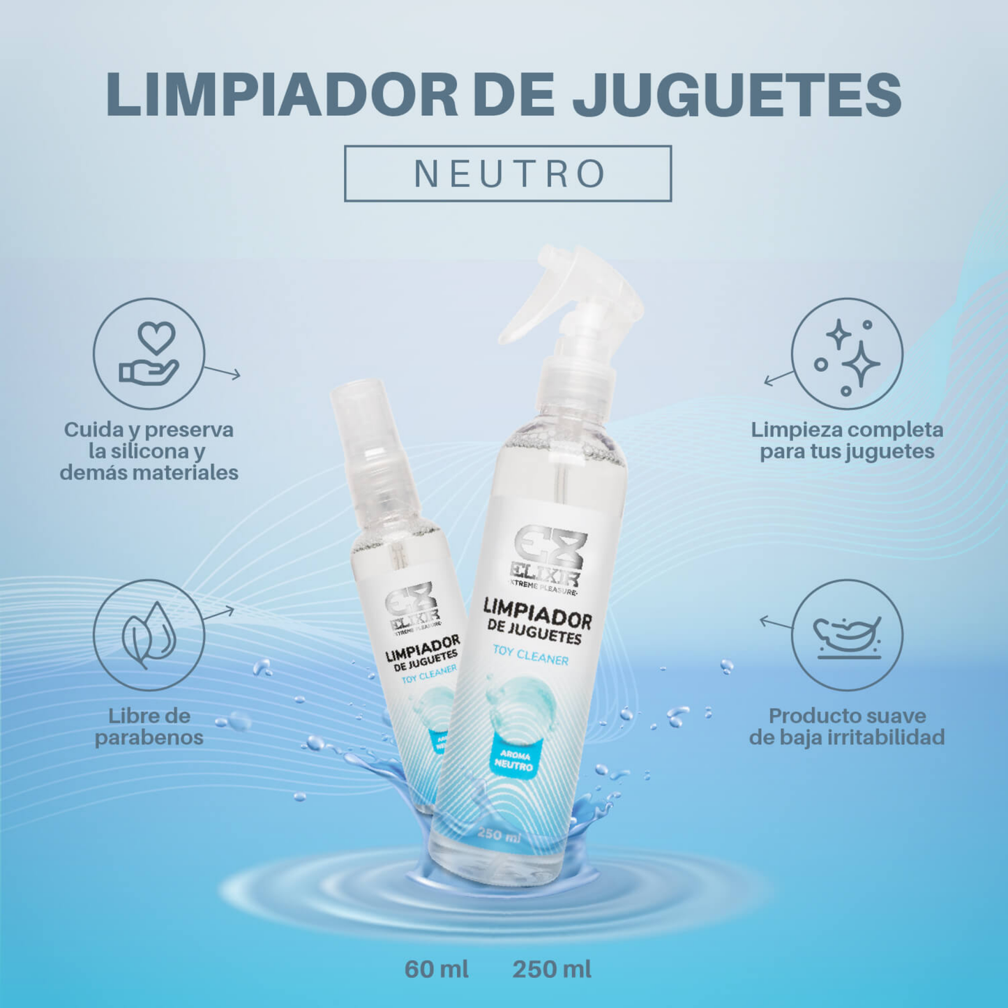 Limpiador De Juguetes Elixir 30Ml