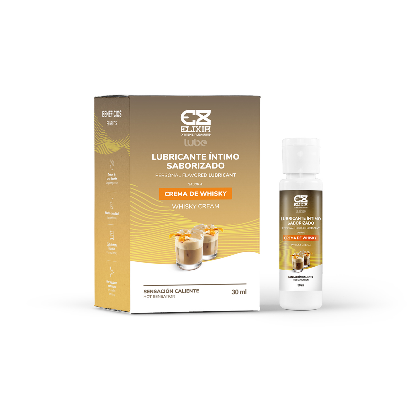 Lubricante Íntimo  Crema De Whisky Elixir 30Ml