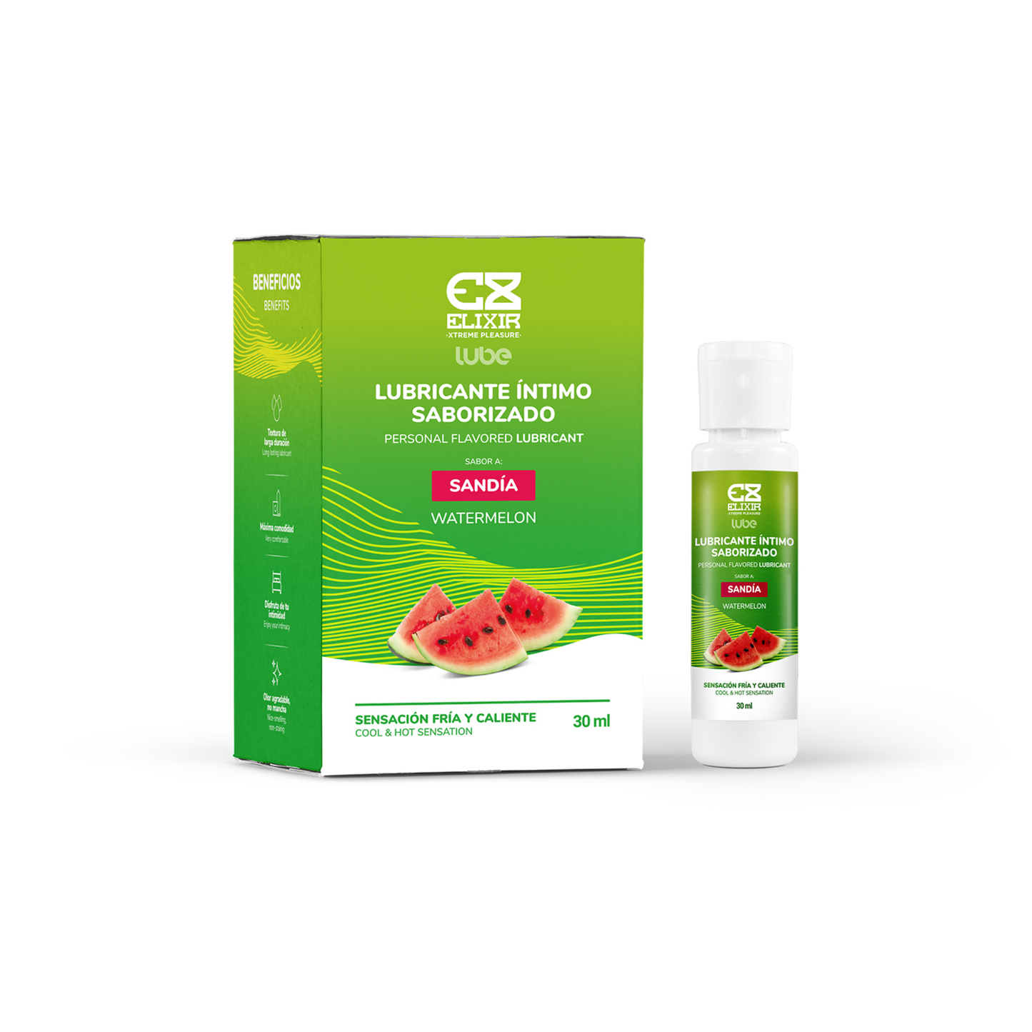 Lubricante Íntimo  Sandía Elixir 30Ml