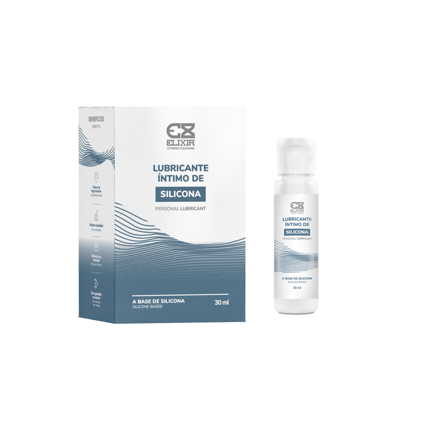 Lubricante Íntimo  Silicona Elixir 30Ml