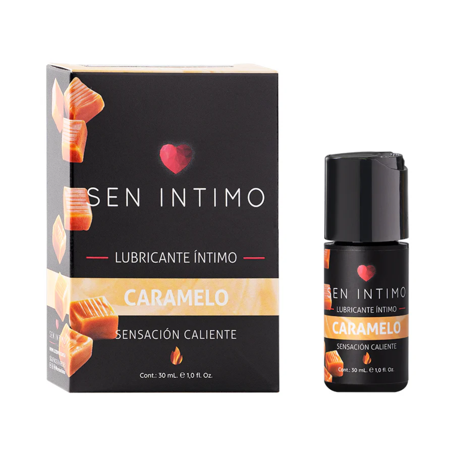 Lubricante Íntimo  Caramelo Sen Intimo 30Ml