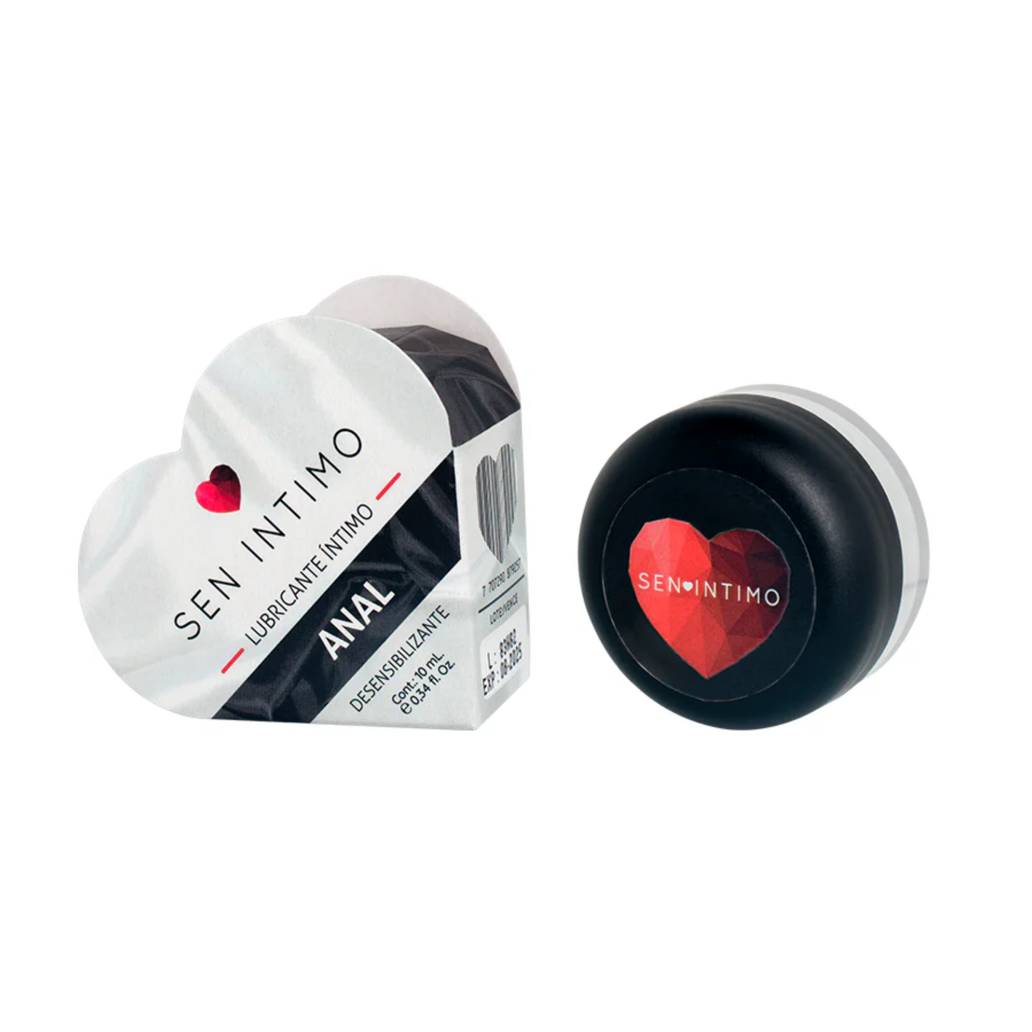 Lubricante Íntimo  Anal  Sen Intimo 10Ml