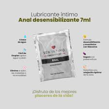 Lubricante Íntimo  Anal Sen Intimo 7Ml
