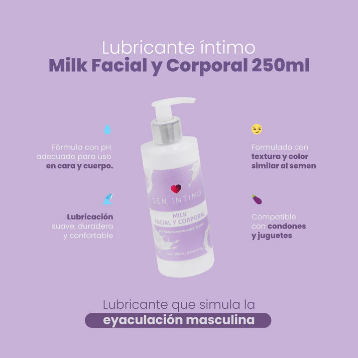 Milk Facial y Corporal x 250 ML Sen Intimo