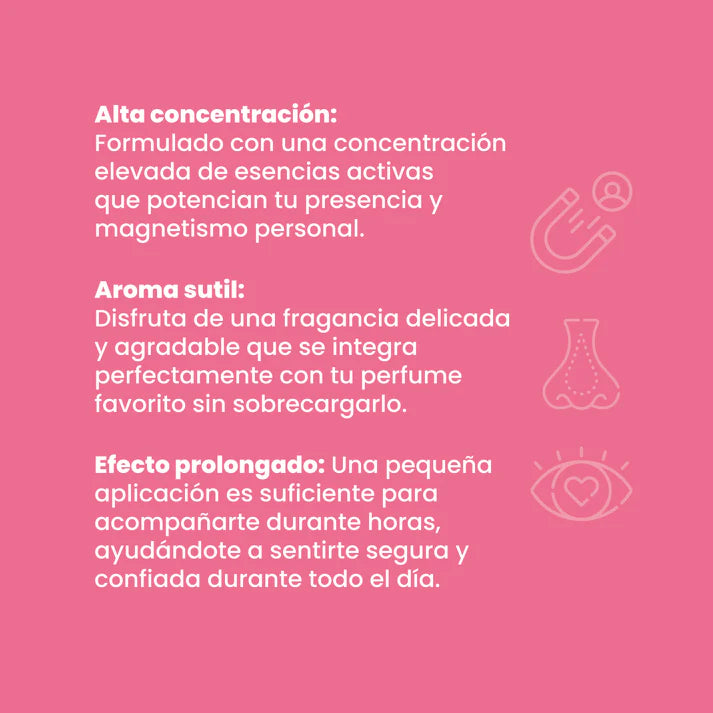 Perfume para mujer esencia Seduction x 10ml