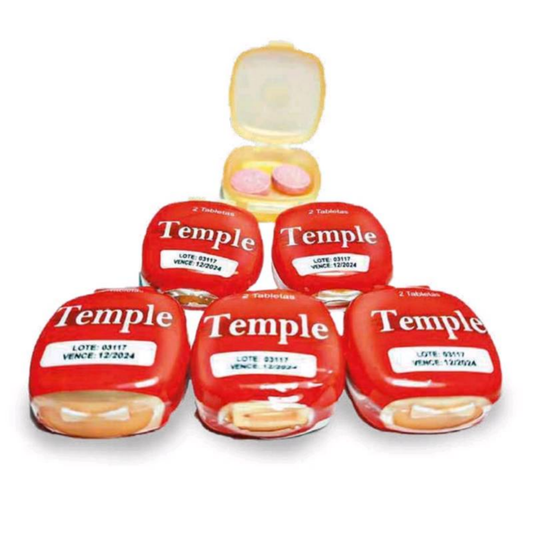 Potenciador Sexual Masculino Temple Pastillero